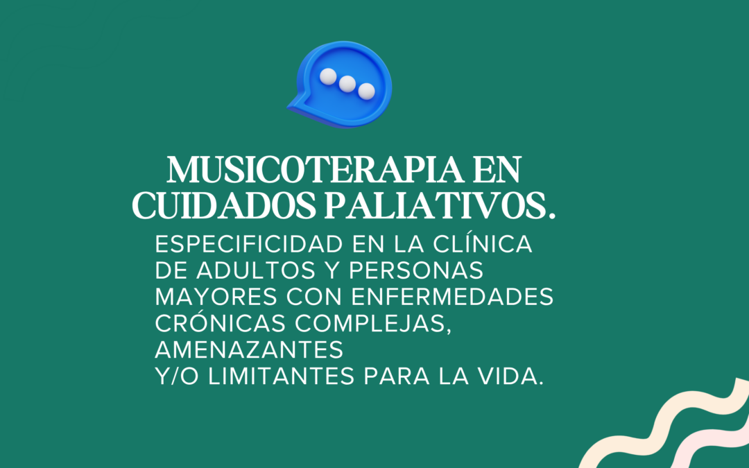 Musicoterapia en Cuidados Paliativos